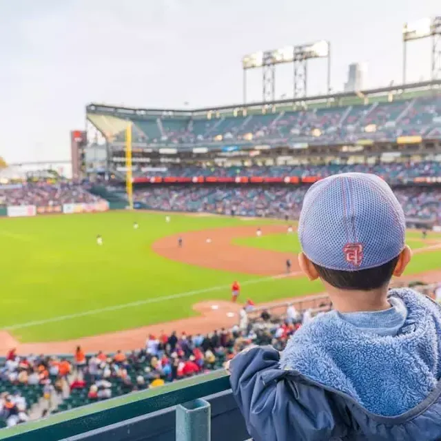 boy at oracle park